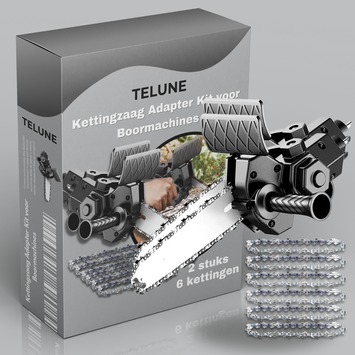 Chainsaw Adapter Kit for Drills